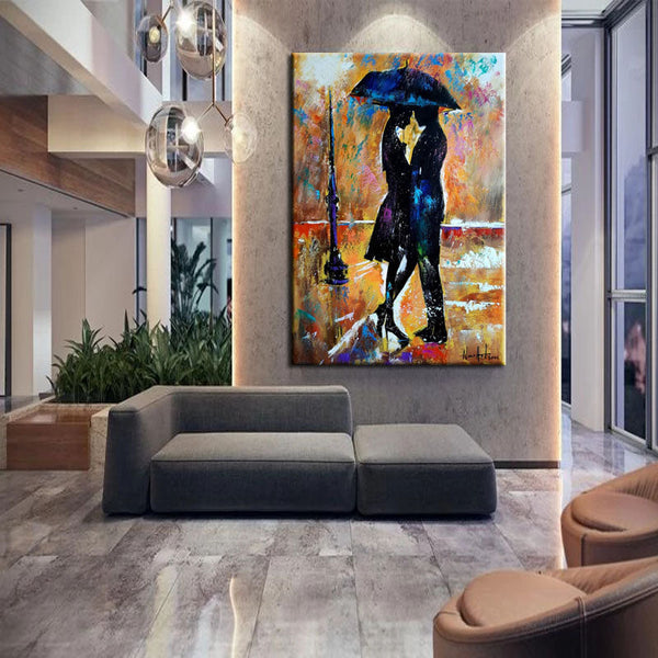 Rainy Romance - 47x71"