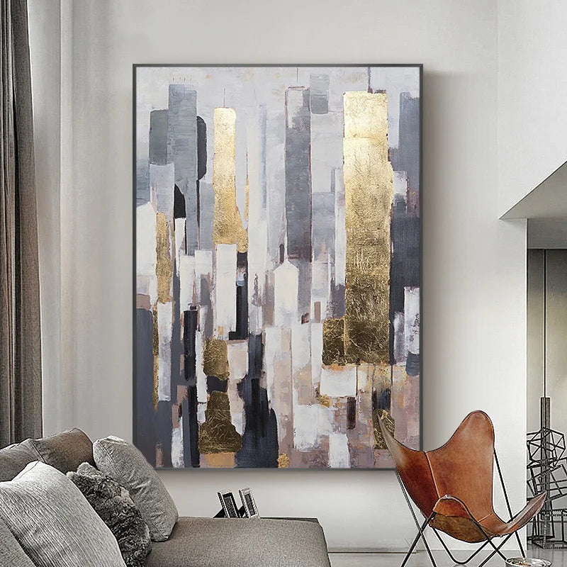 Golden Metropole - 32x48"