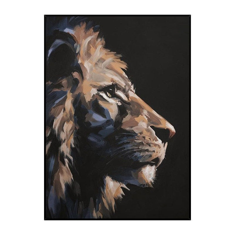 A Lion's Gaze