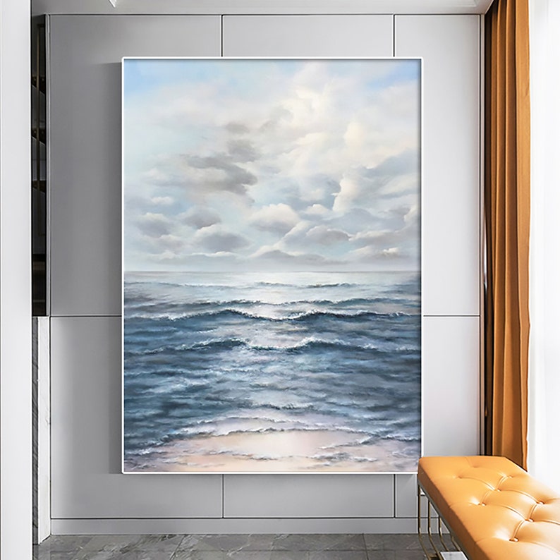 Stürmische See – 120x180 cm