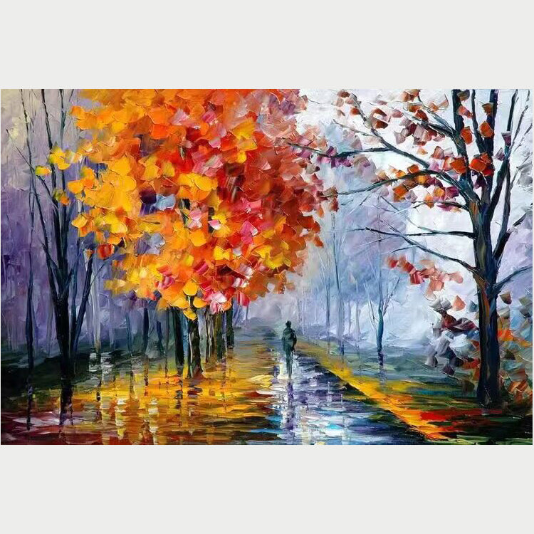 Herbstnieselregen