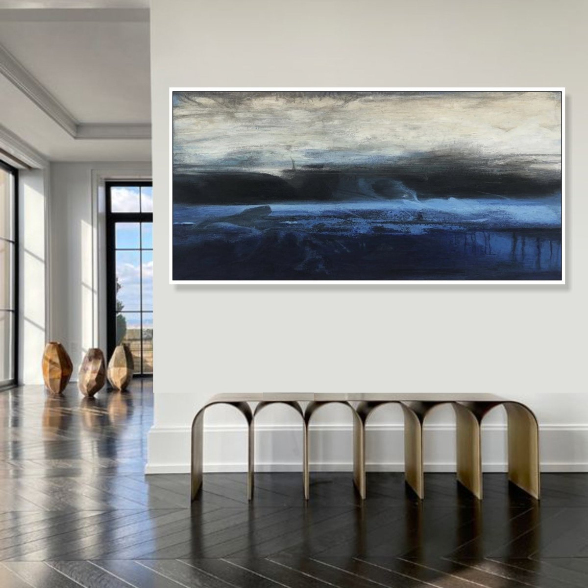 Morning Ocean - 80x40"
