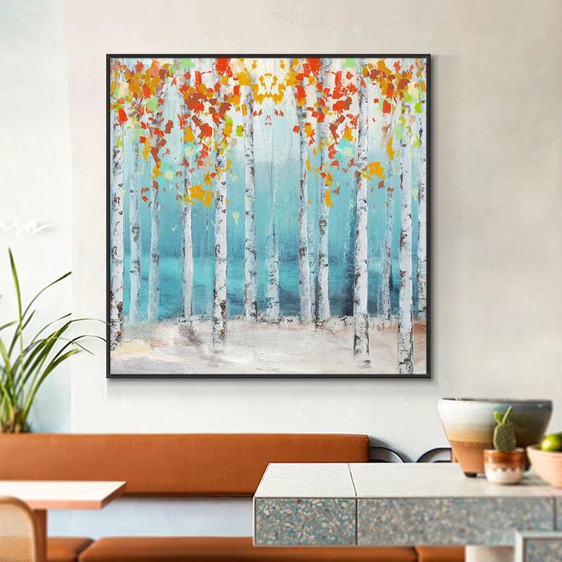 Forest Lake - 56x56"