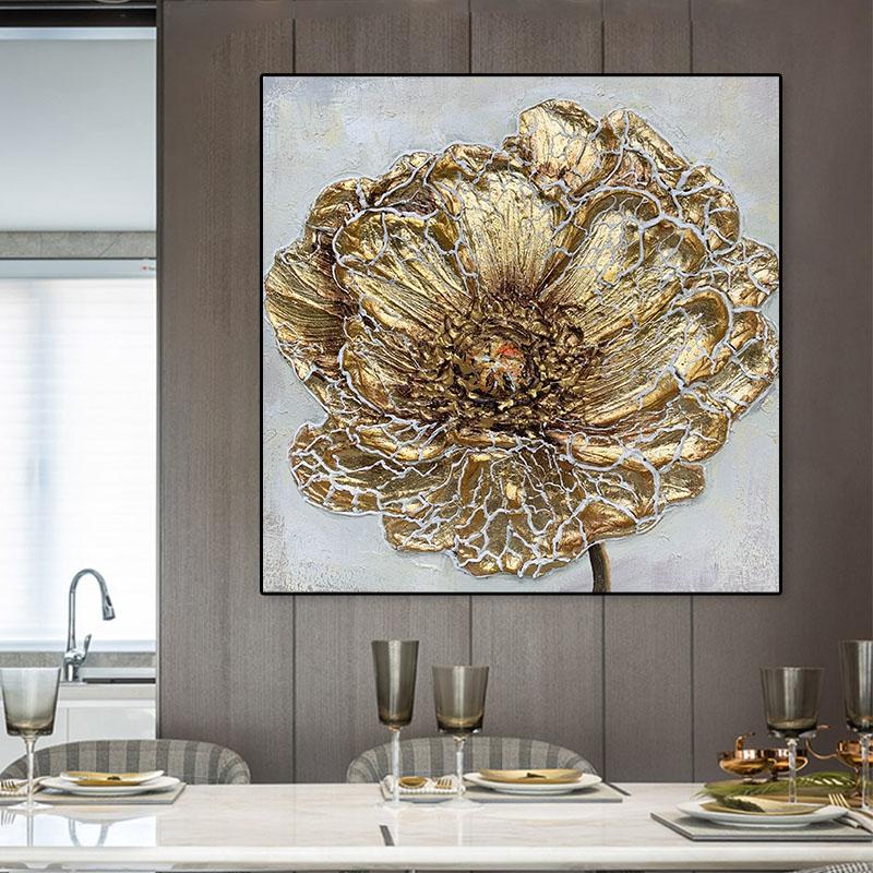 Golden Dandelion - 40x40"