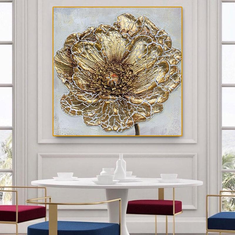 Golden Dandelion - 40x40"