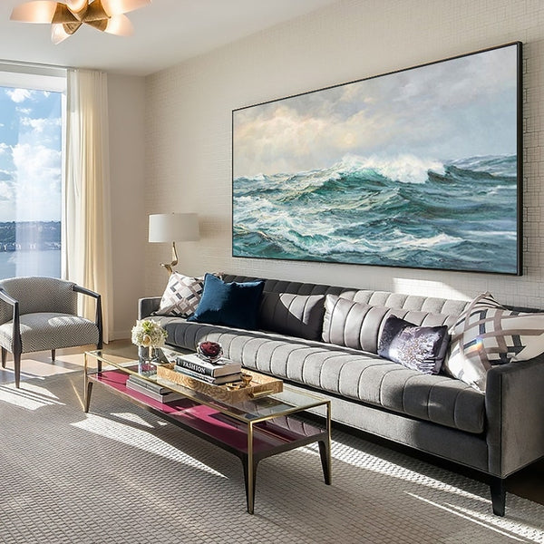 Rising Waters - 80x40"