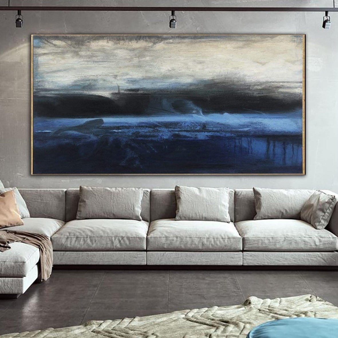 Morning Ocean - 80x40"