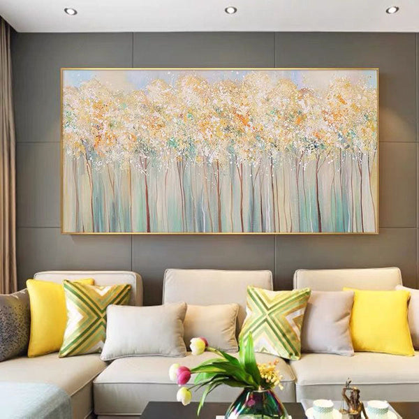 The Golden Woods - 62x31"