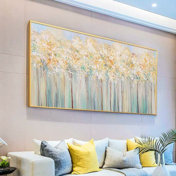 The Golden Woods - 62x31"