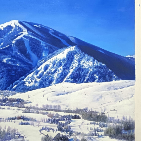 Snowy Mountain - 33x44"
