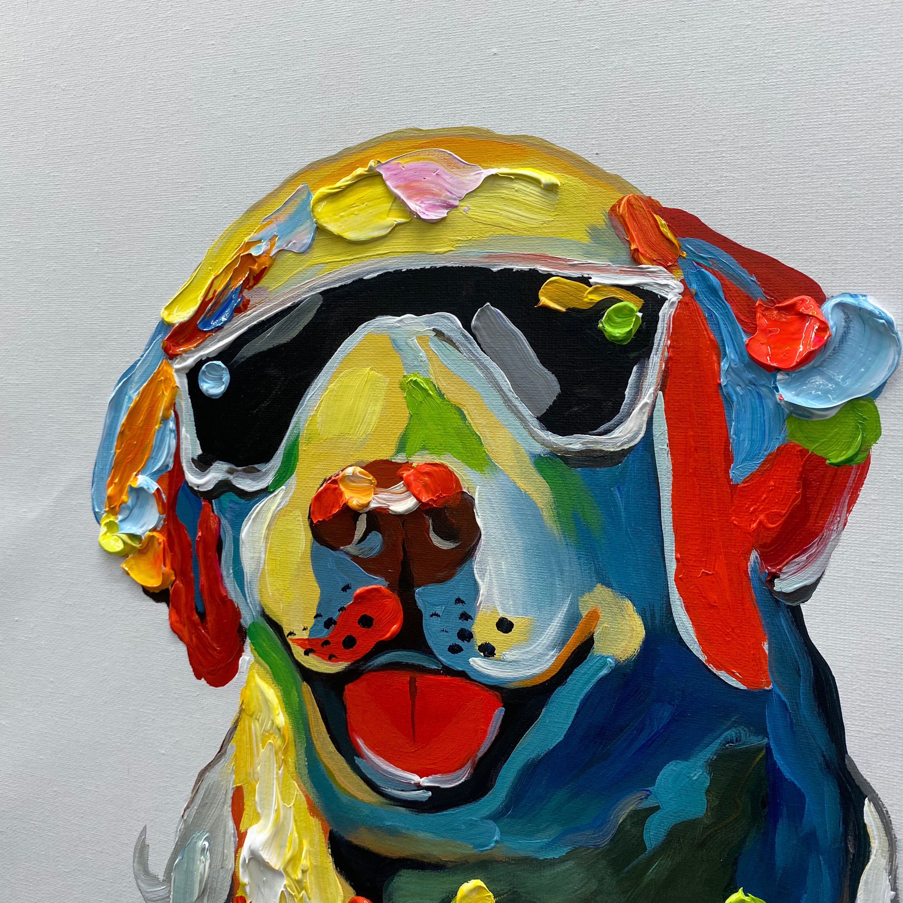 Skate the Pupper in Color
