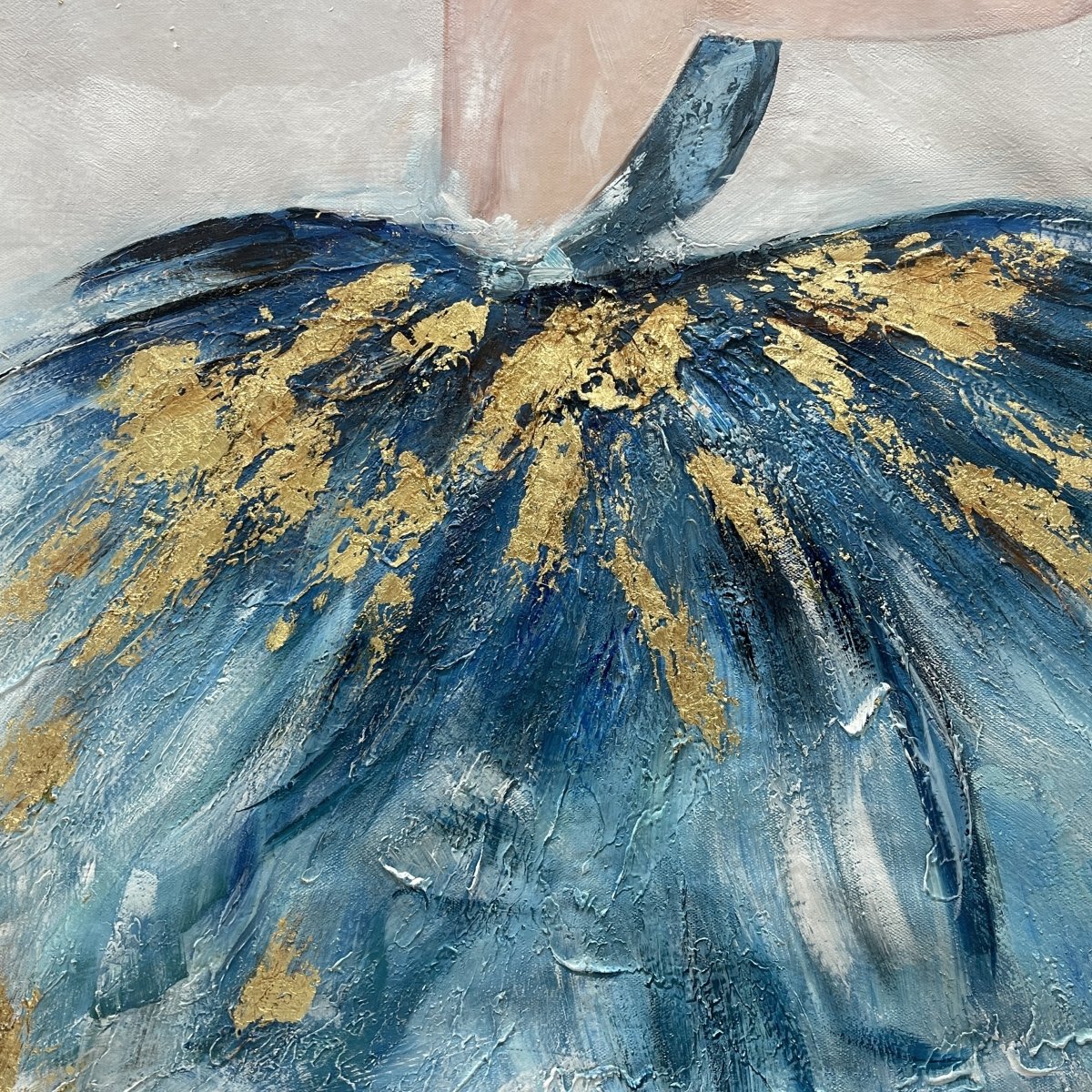 Ballerina in Blau