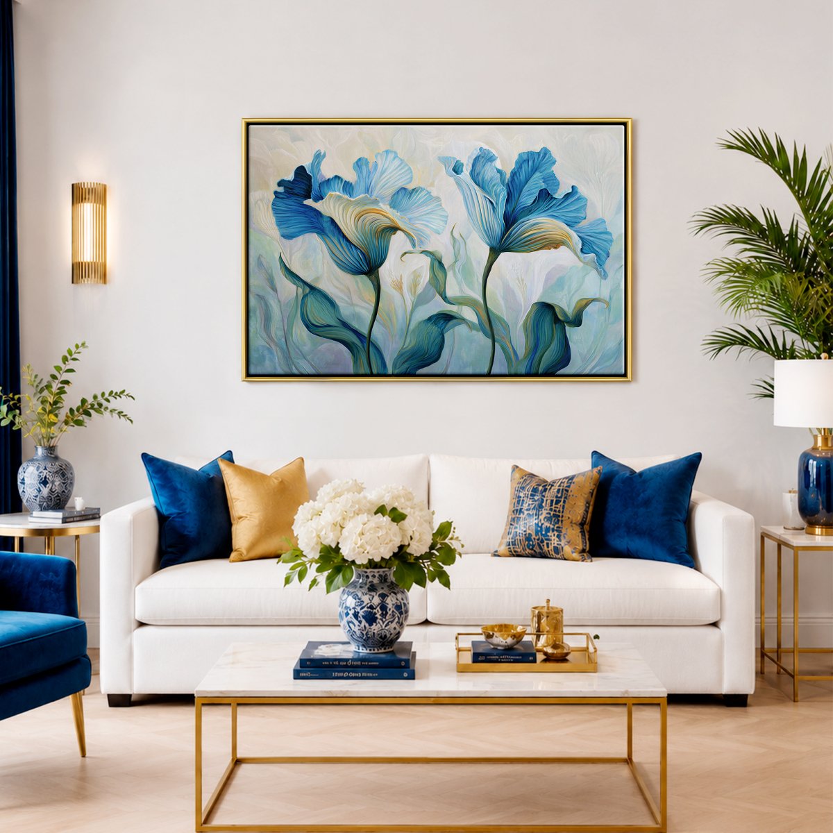 Blooming Irises