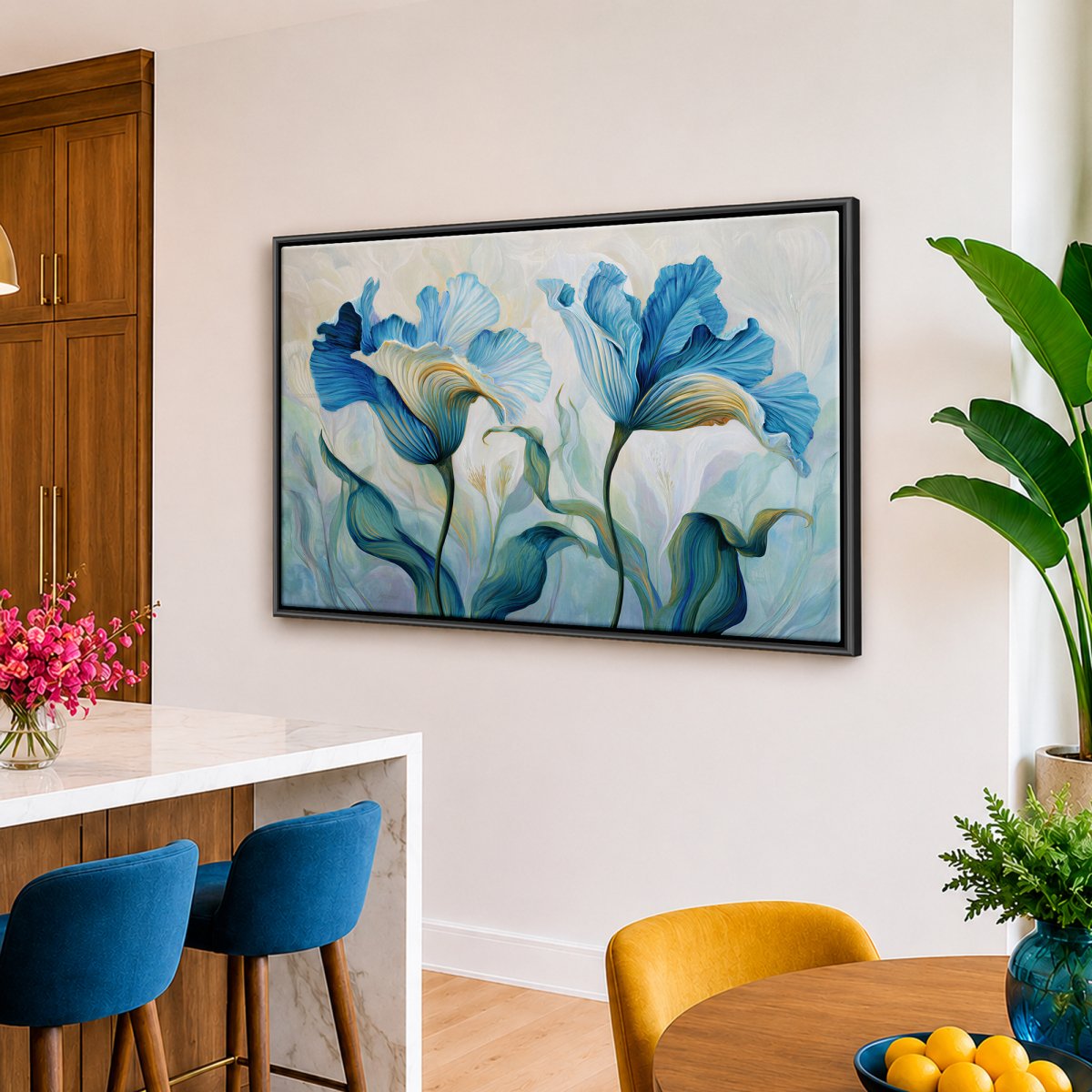 Blooming Irises