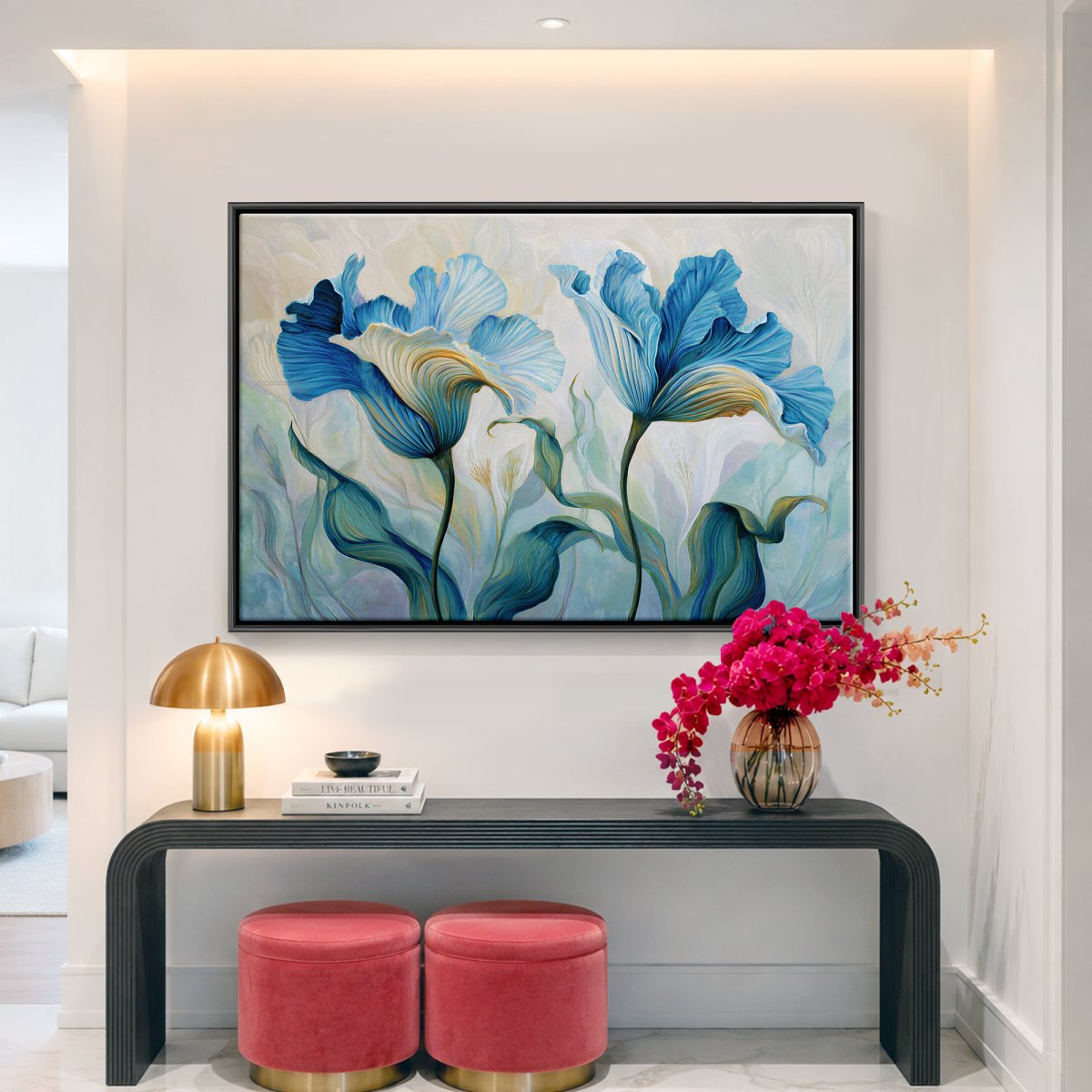 Blooming Irises