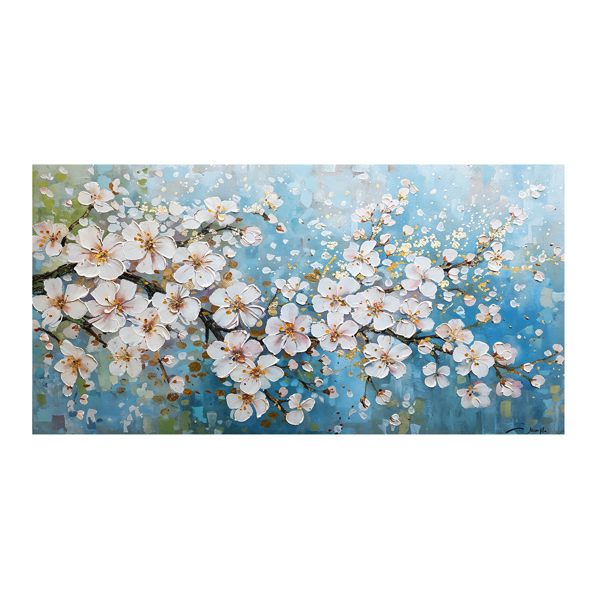 Flores azules