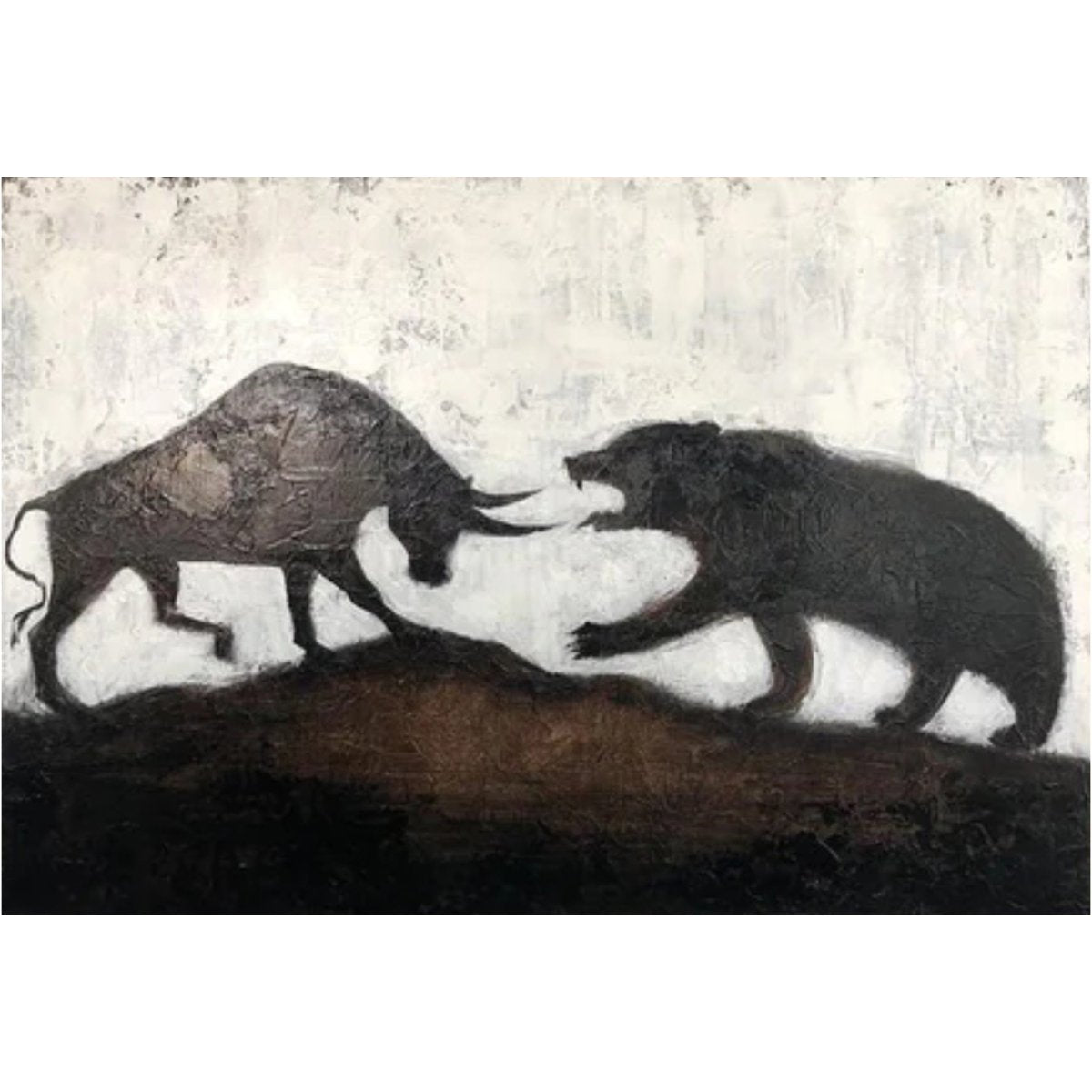 Bulle gegen Bär