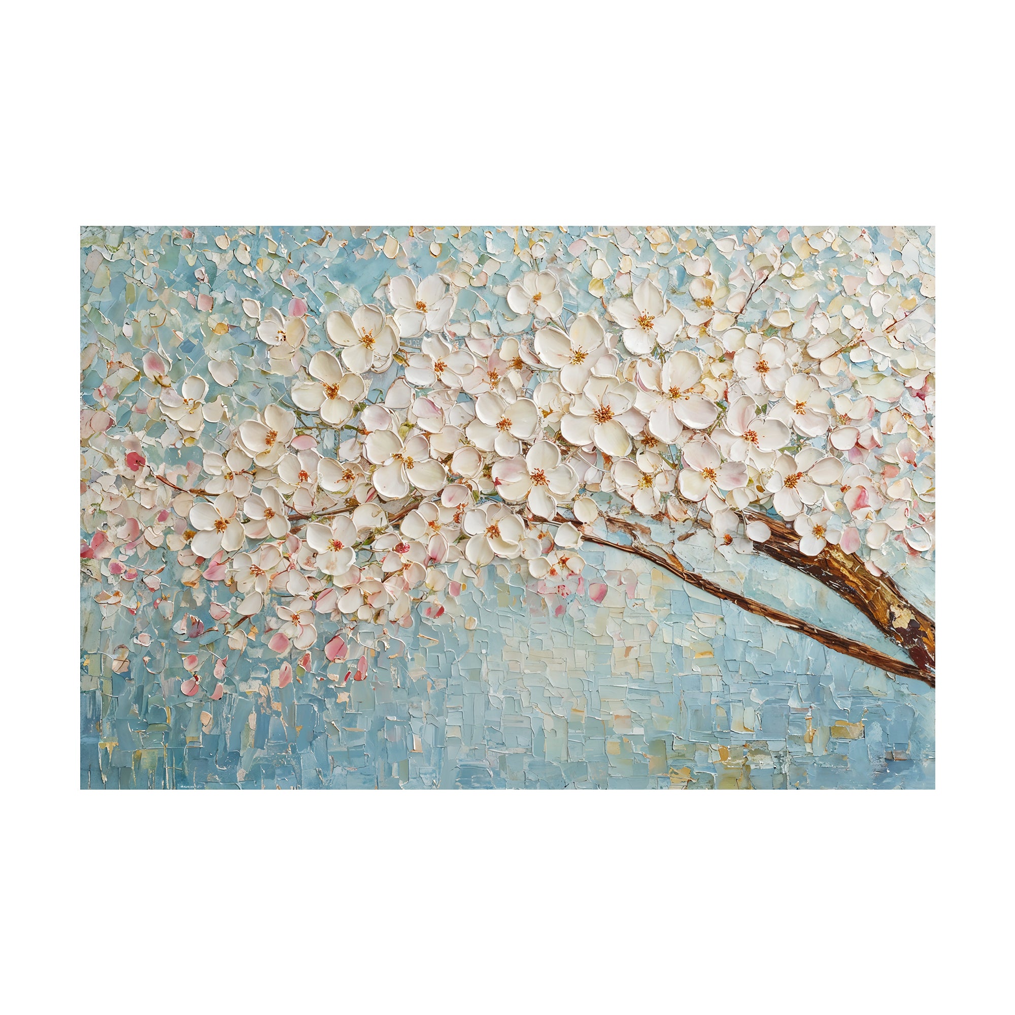 Las flores azules