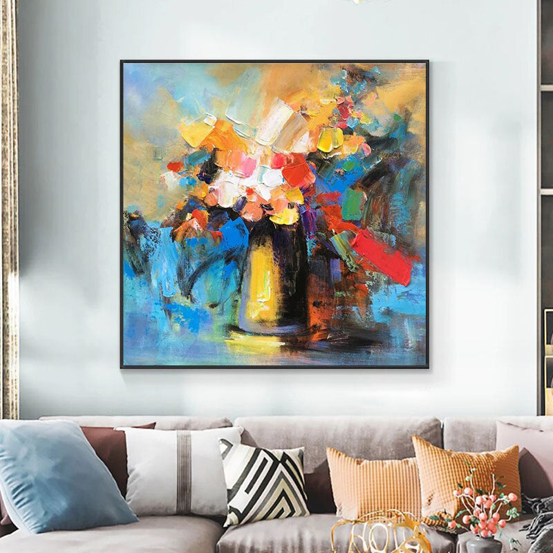 Impressionistic Vase - 48x48"