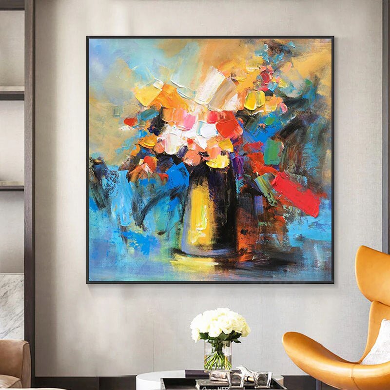 Impressionistic Vase - 48x48"