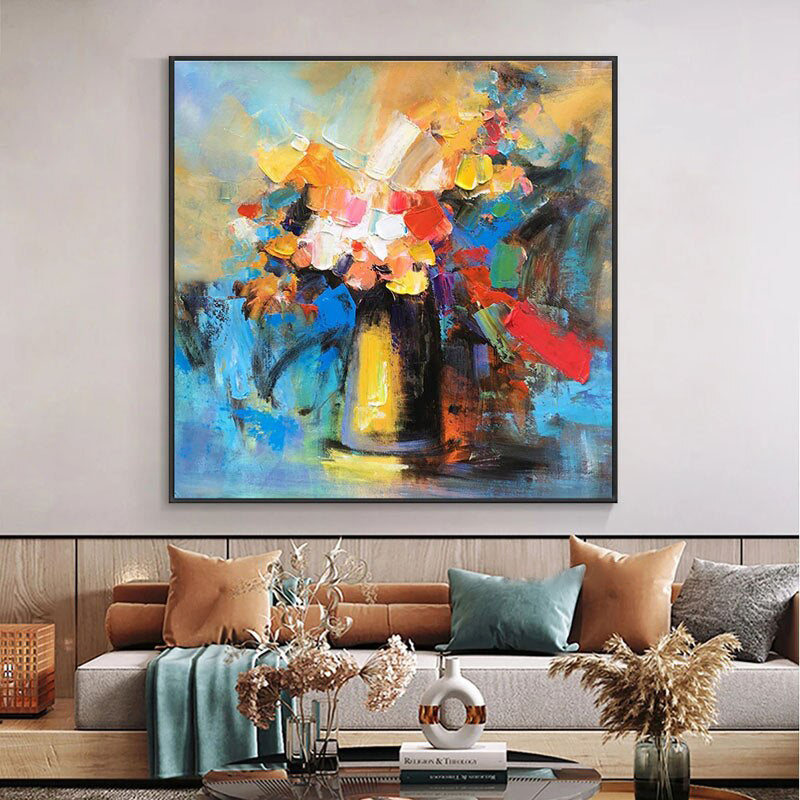 Impressionistic Vase - 48x48"