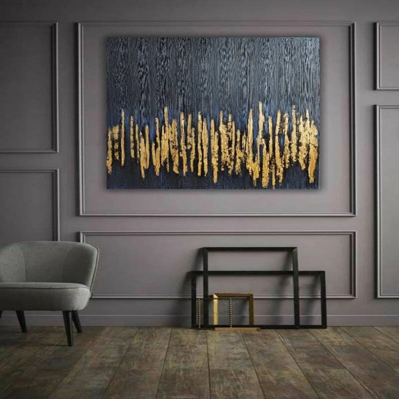 Gold Stripes (Long) - 60x40"