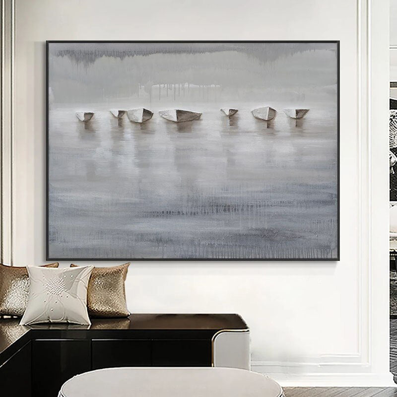 Misty Boats