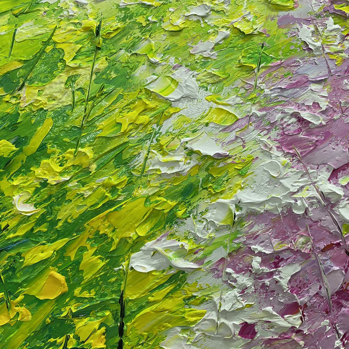 Blätter der Farbe