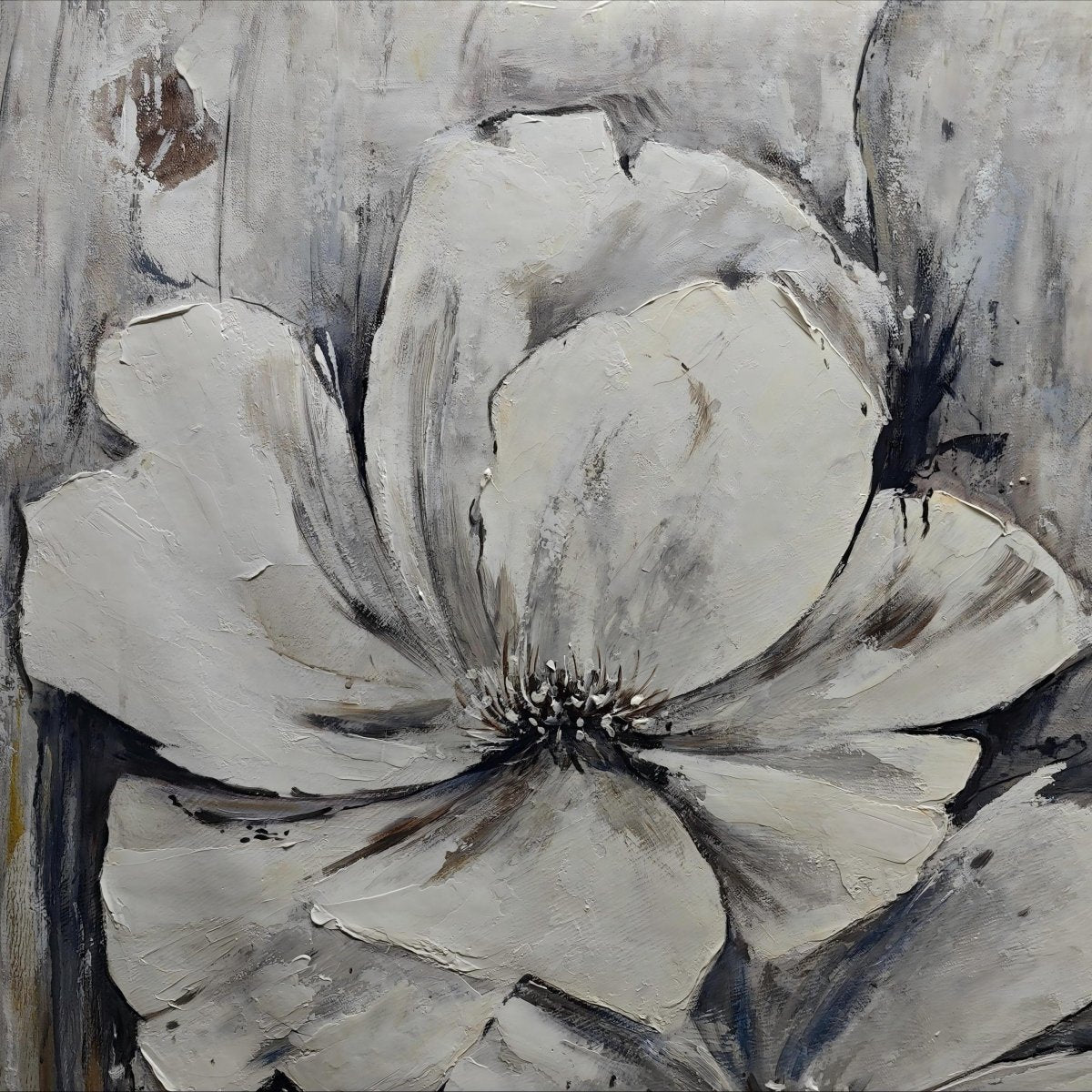 Melancholic White Flowers