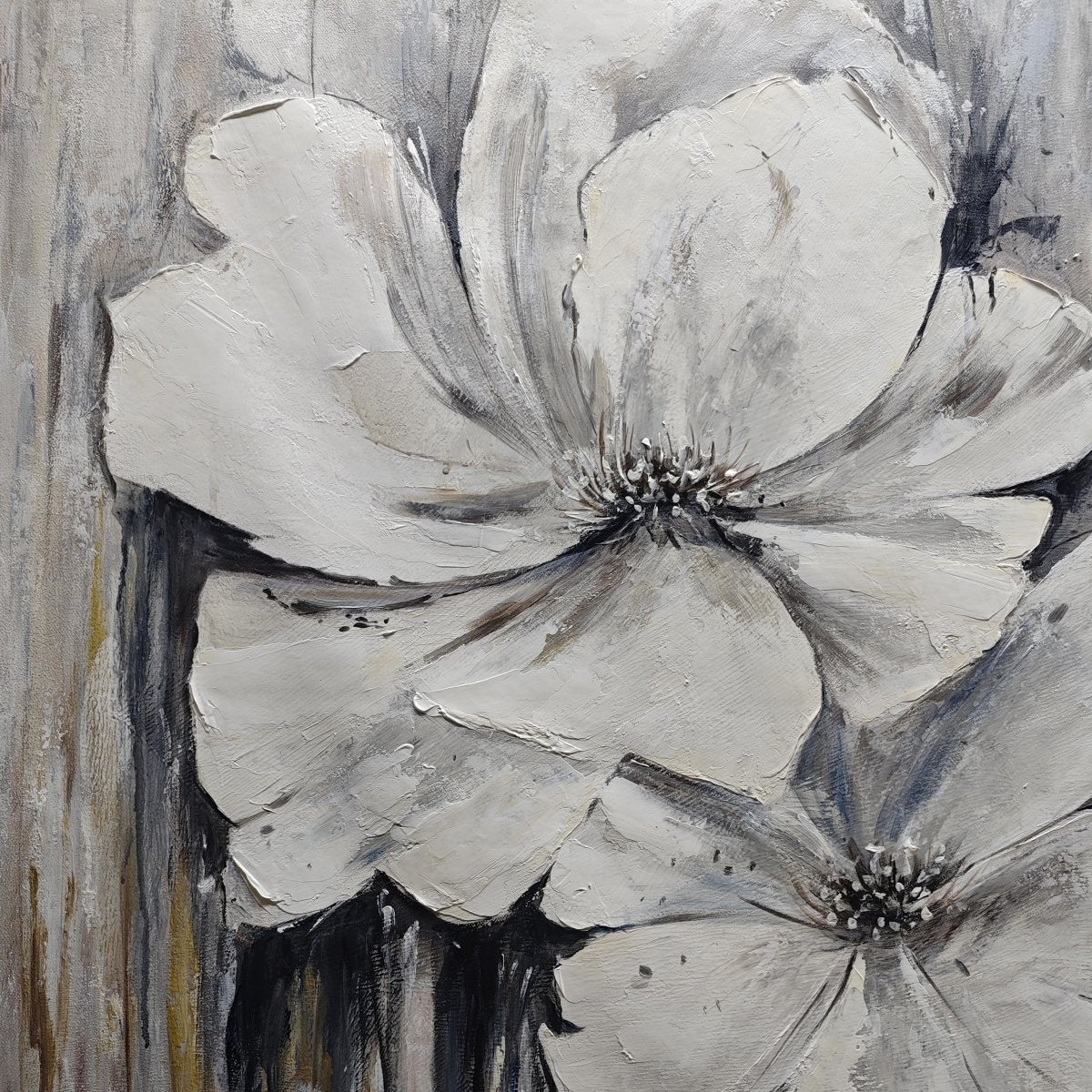 Melancholic White Flowers