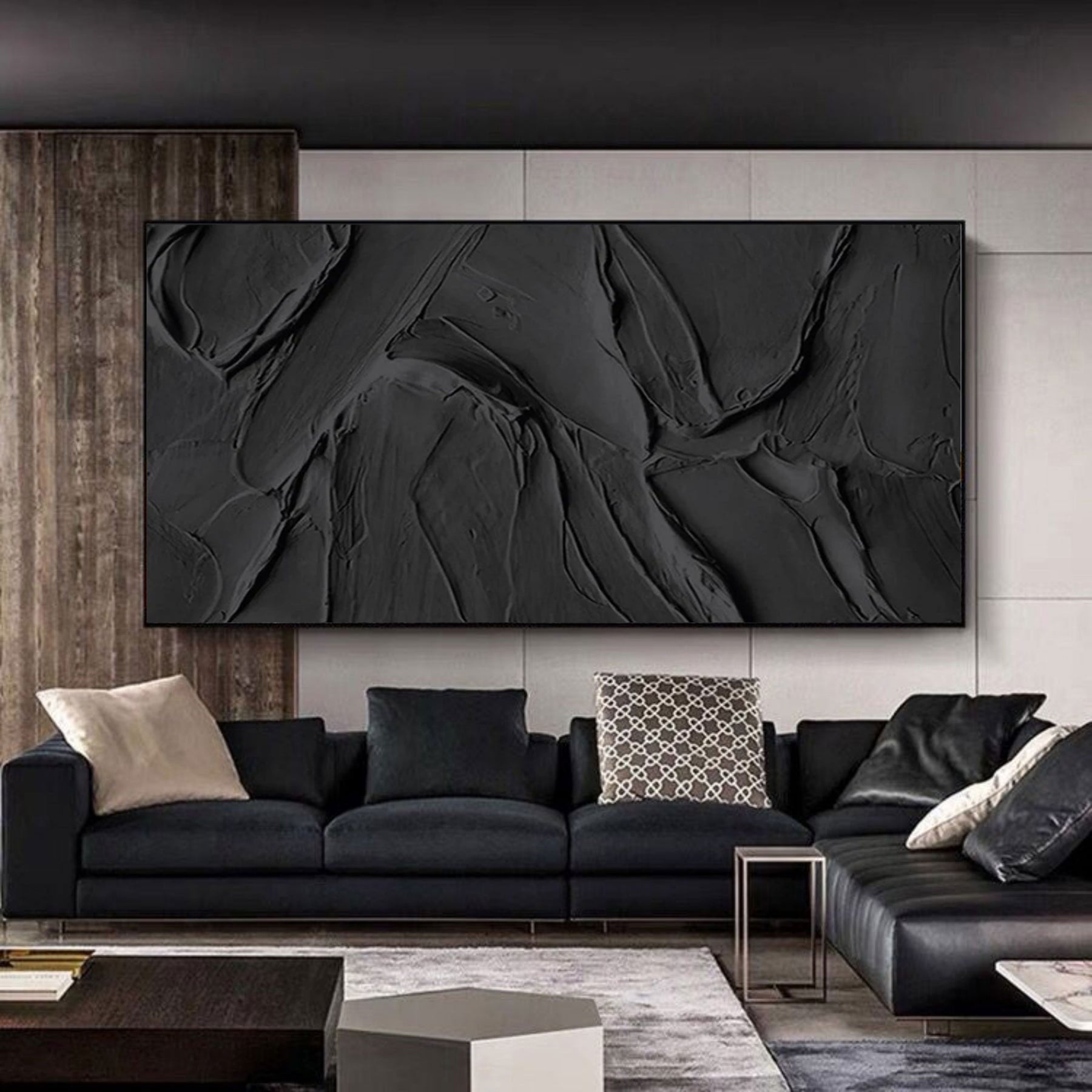 Charcoal Fabric - 64x32"