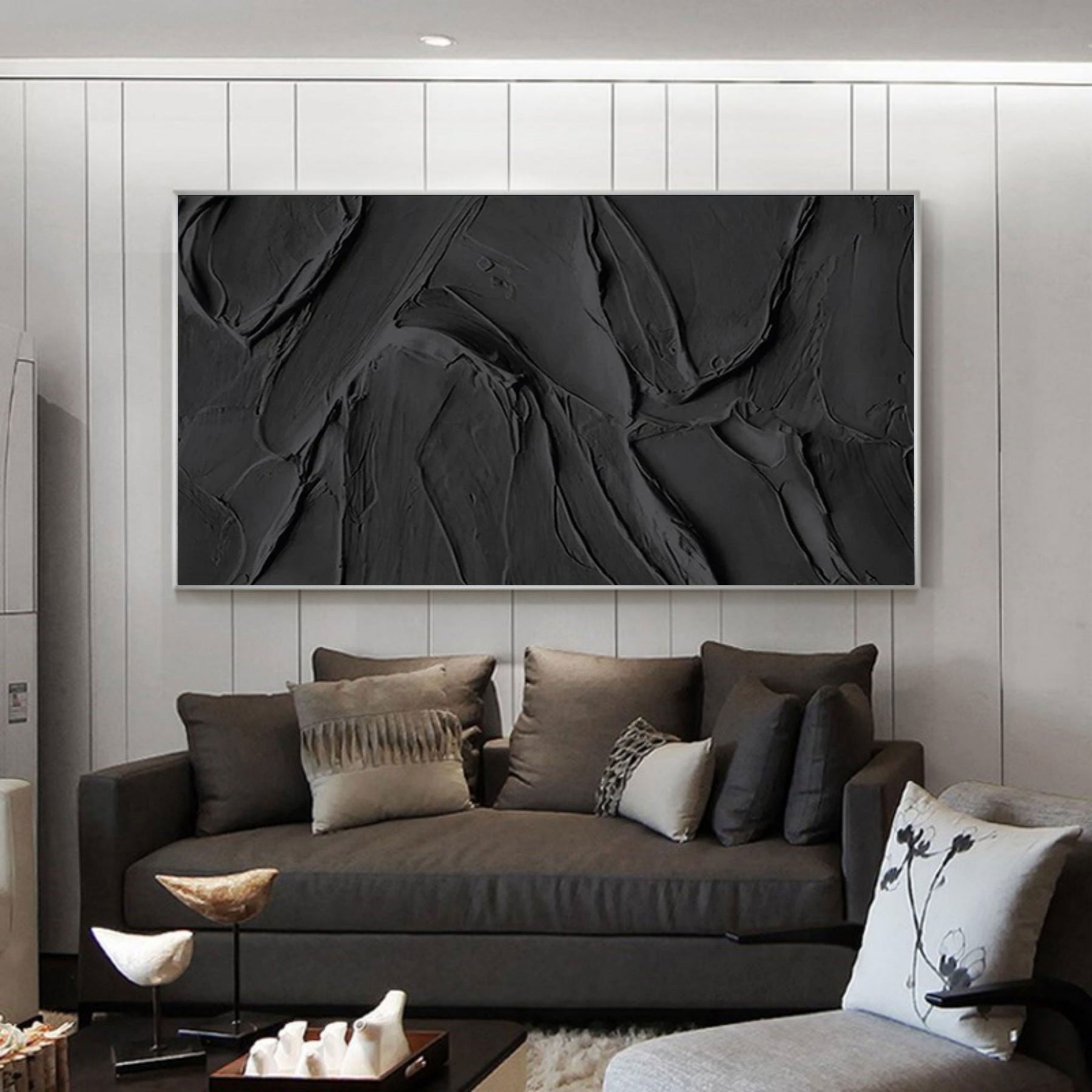Charcoal Fabric - 80x40"