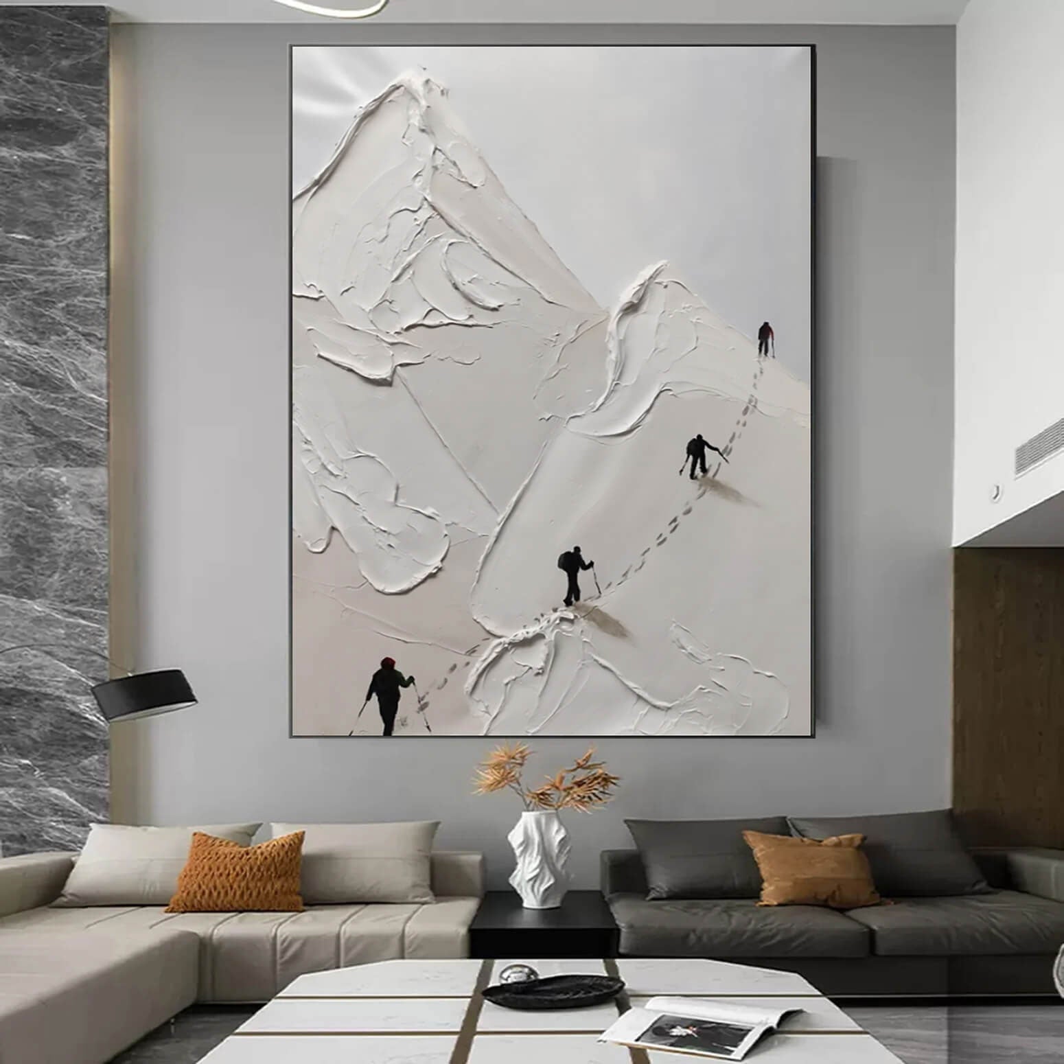 The Arctic Hikers - 24x36"