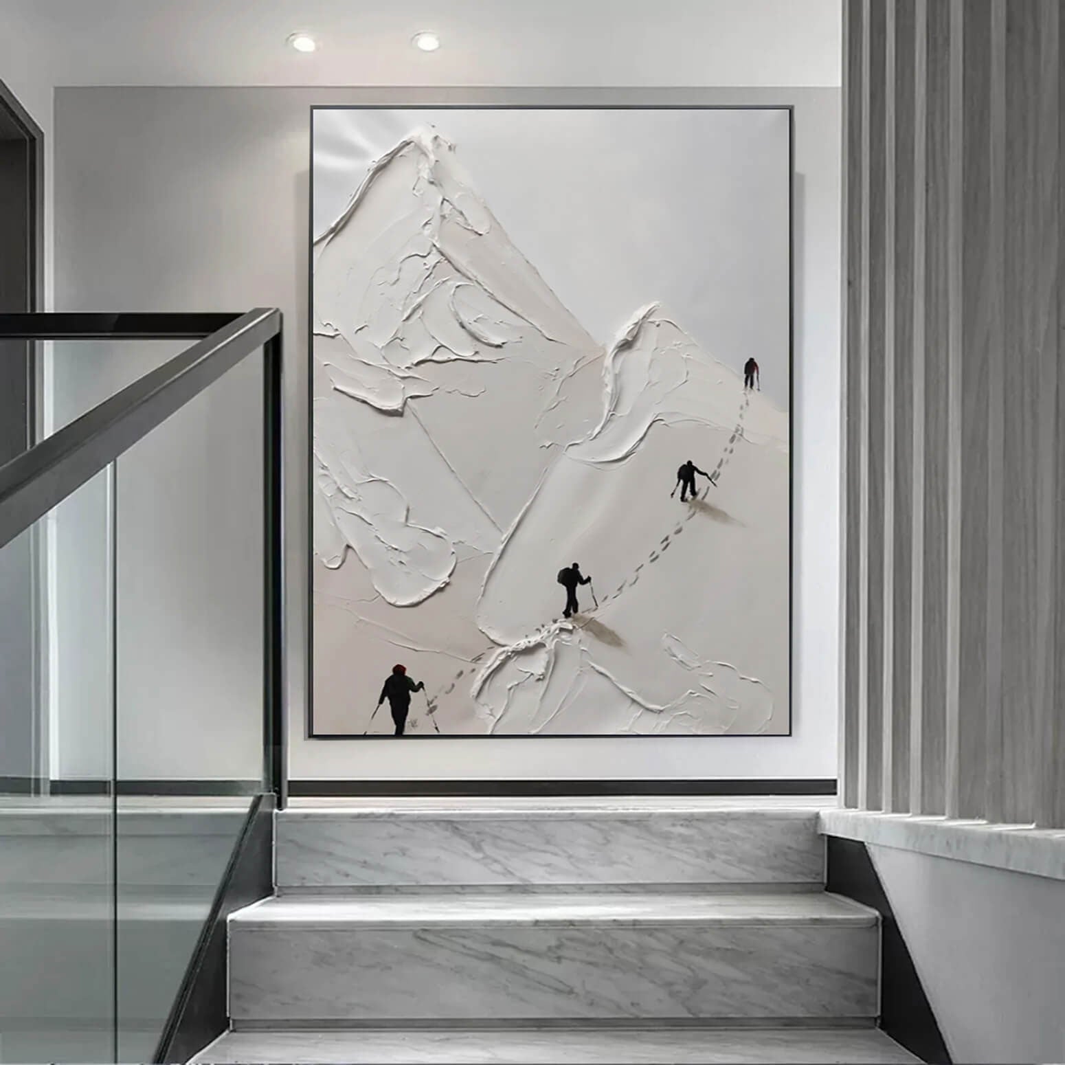 The Arctic Hikers - 32x48"