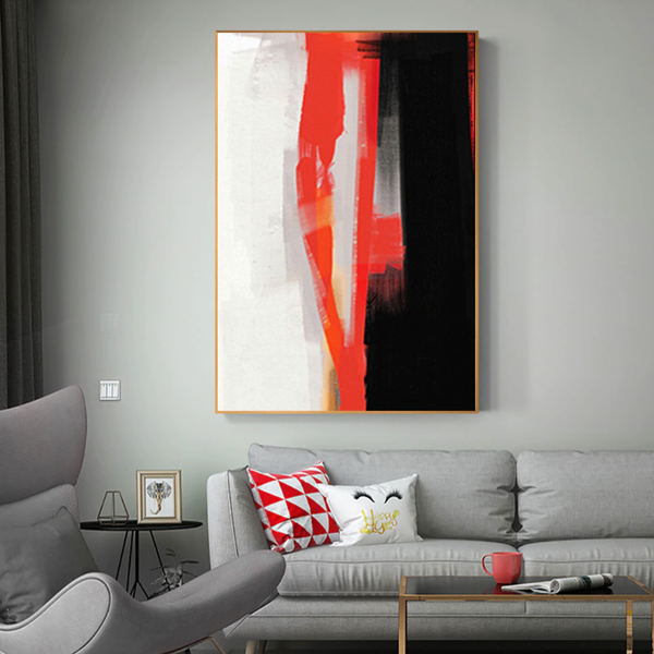 Red Haze - 23x35"
