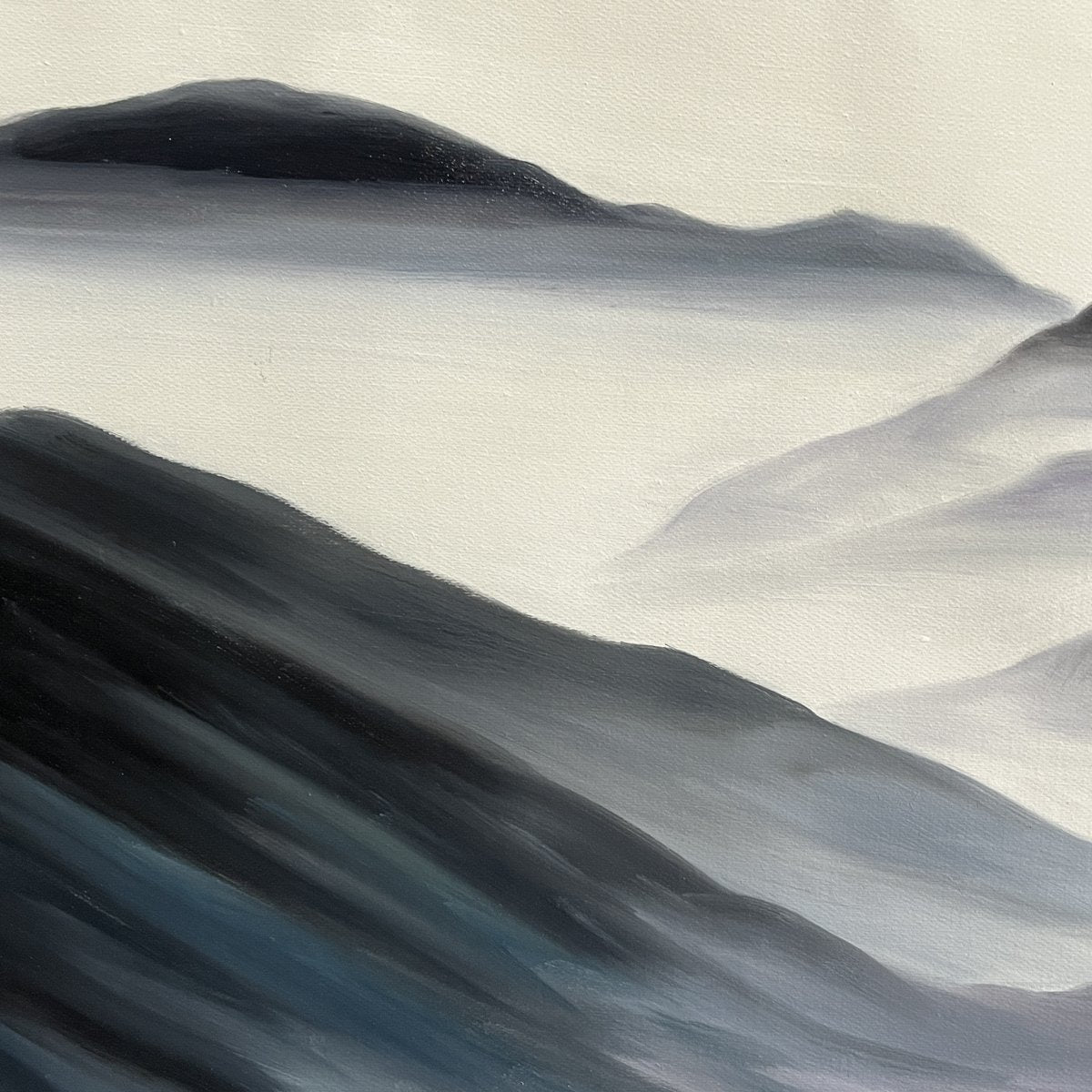 In Nebel gehüllt