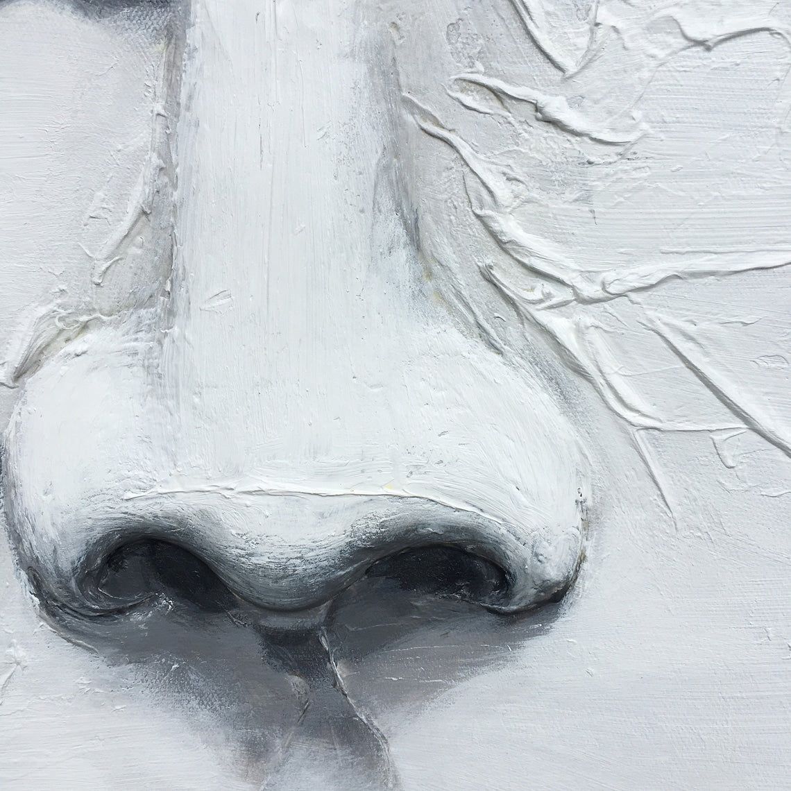 Silence. - 40x60"