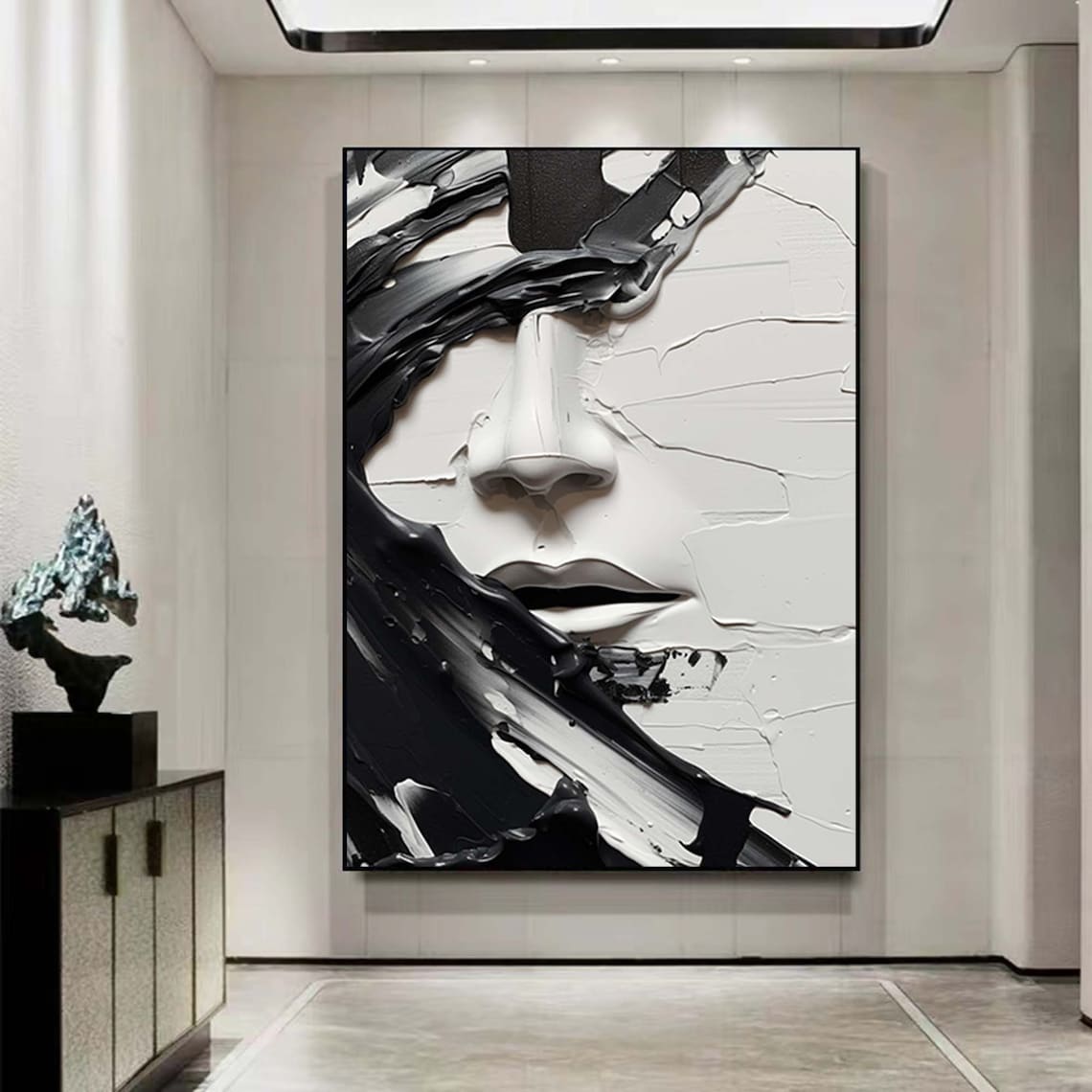 Silence. - 62x92"