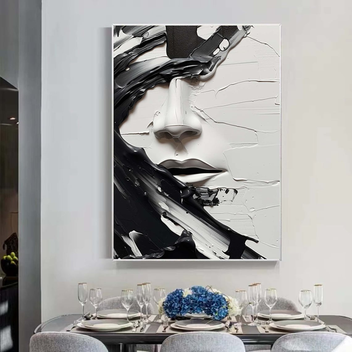 Silence. - 62x92"
