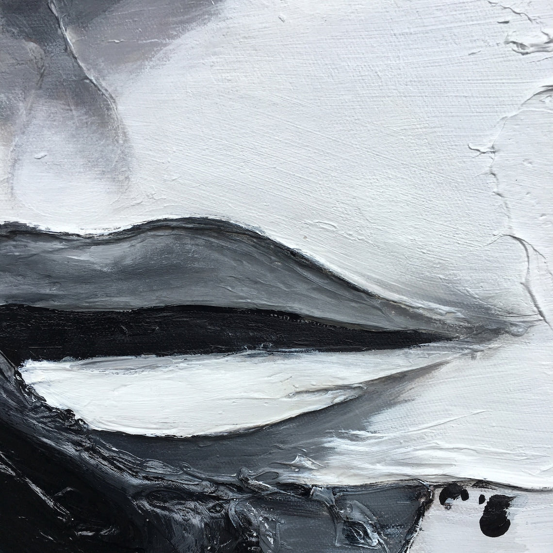 Silence. - 40x60"