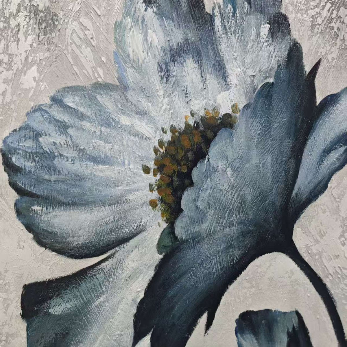 Die gefrosteten Mohnblumen