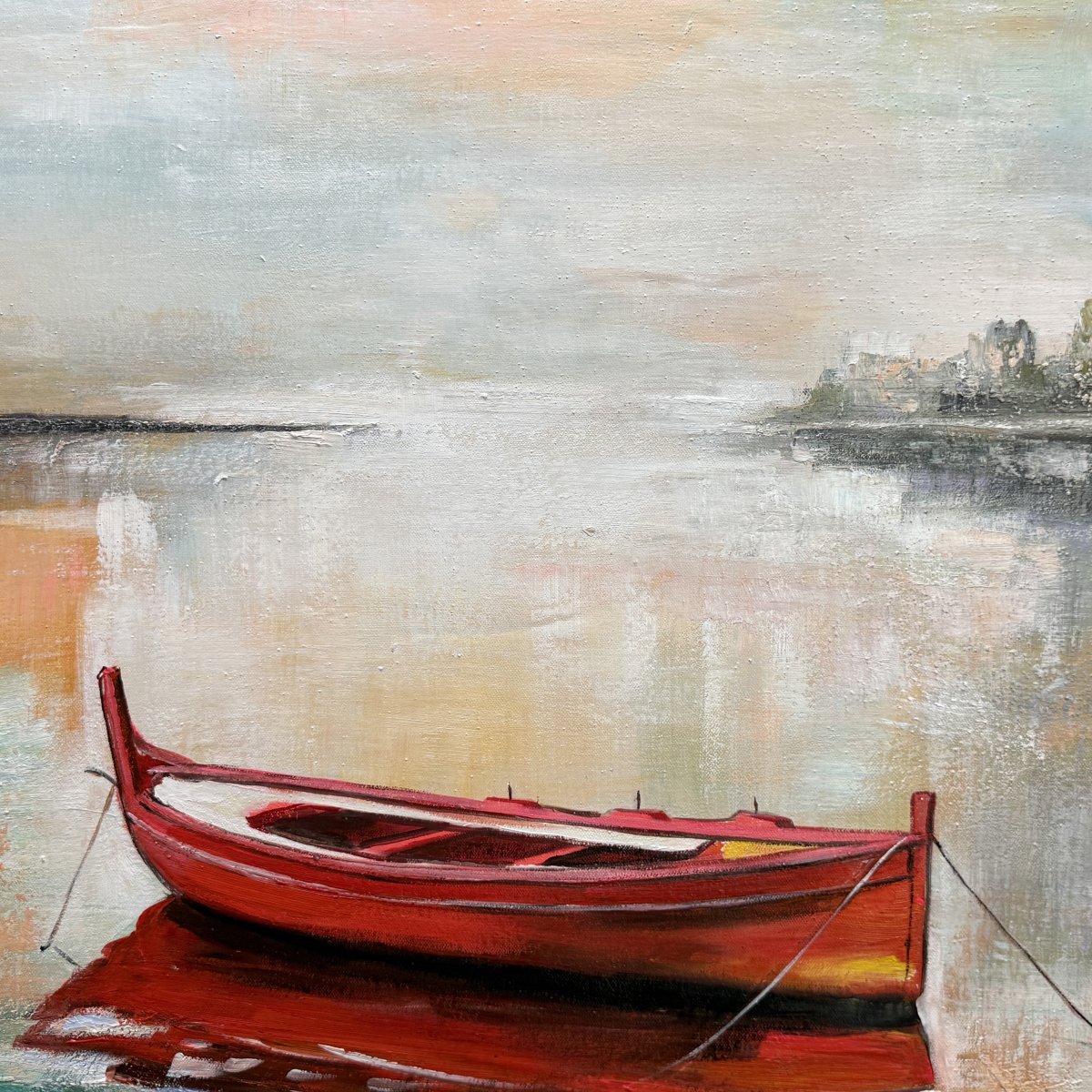 El barco rojo