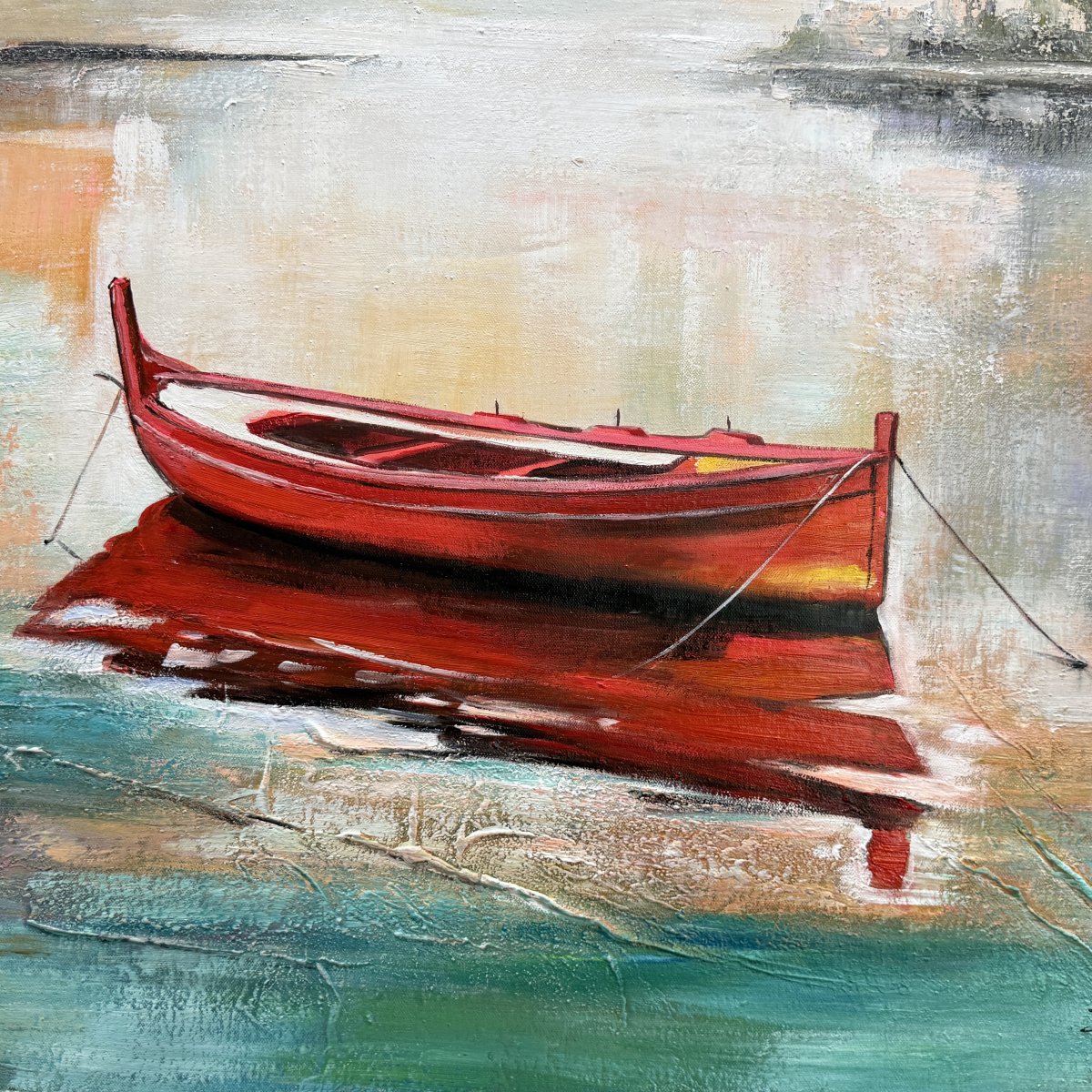 El barco rojo