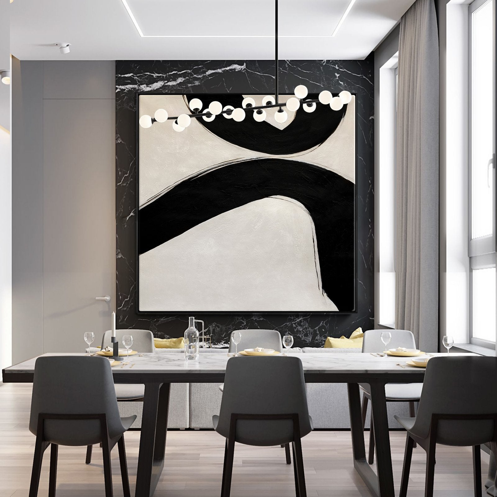 A Double Road - 40x40"
