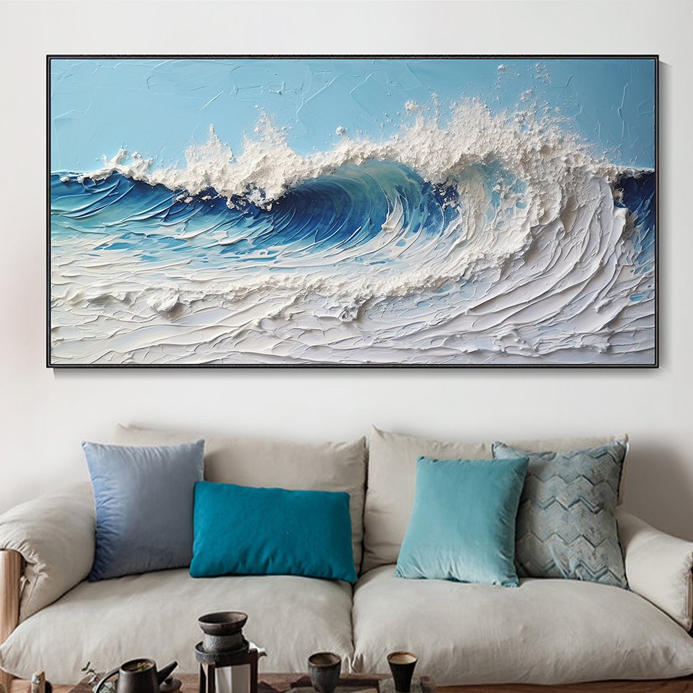 Crashing Waves - 96x48"