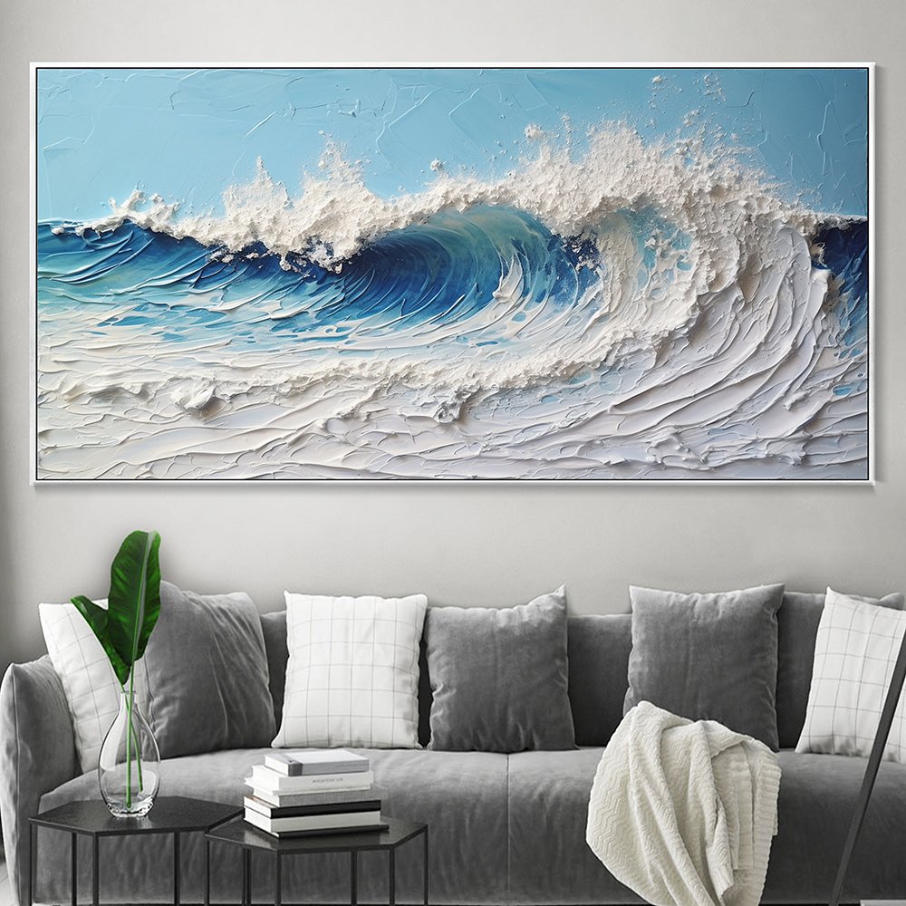 Crashing Waves - 96x48"
