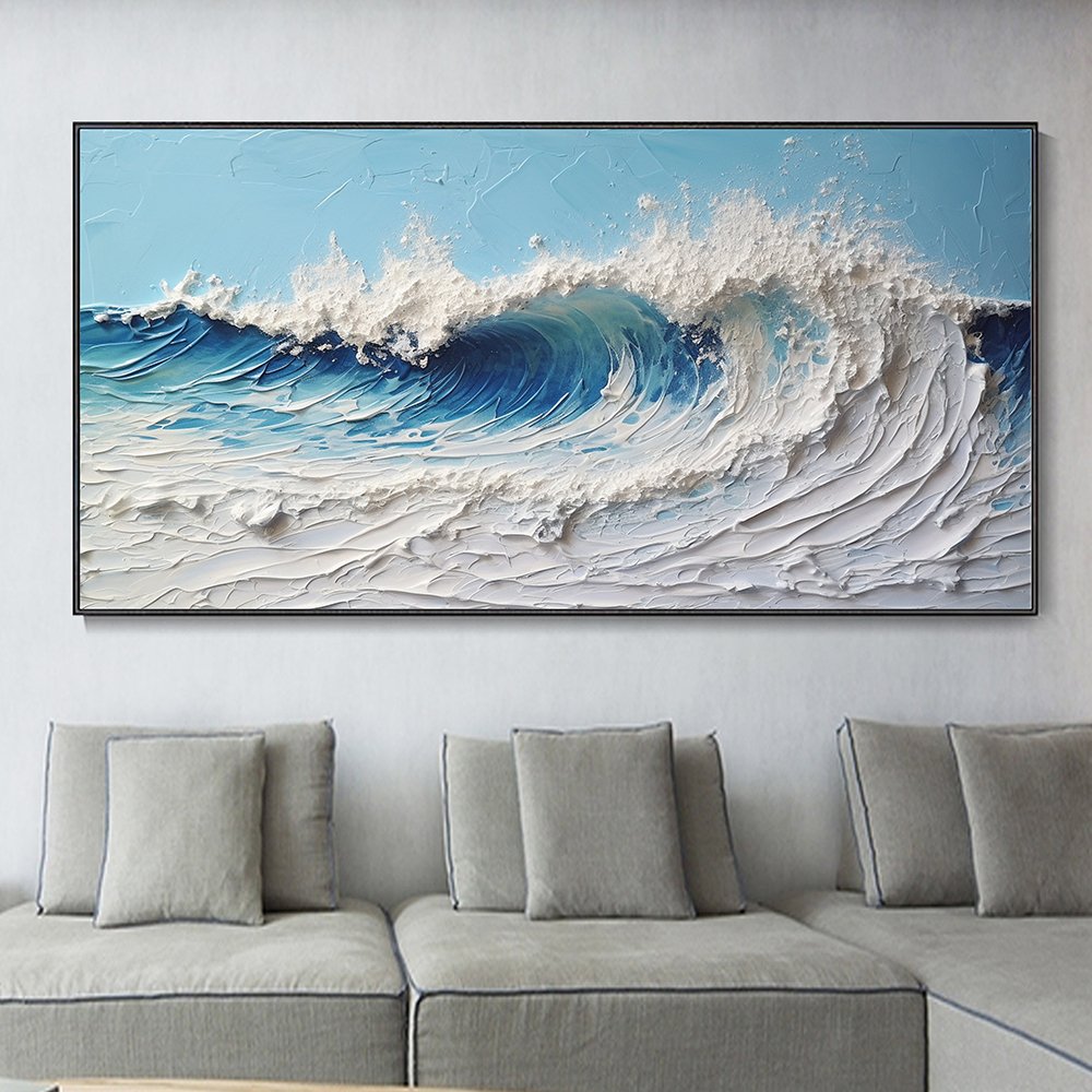 Crashing Waves - 96x48"