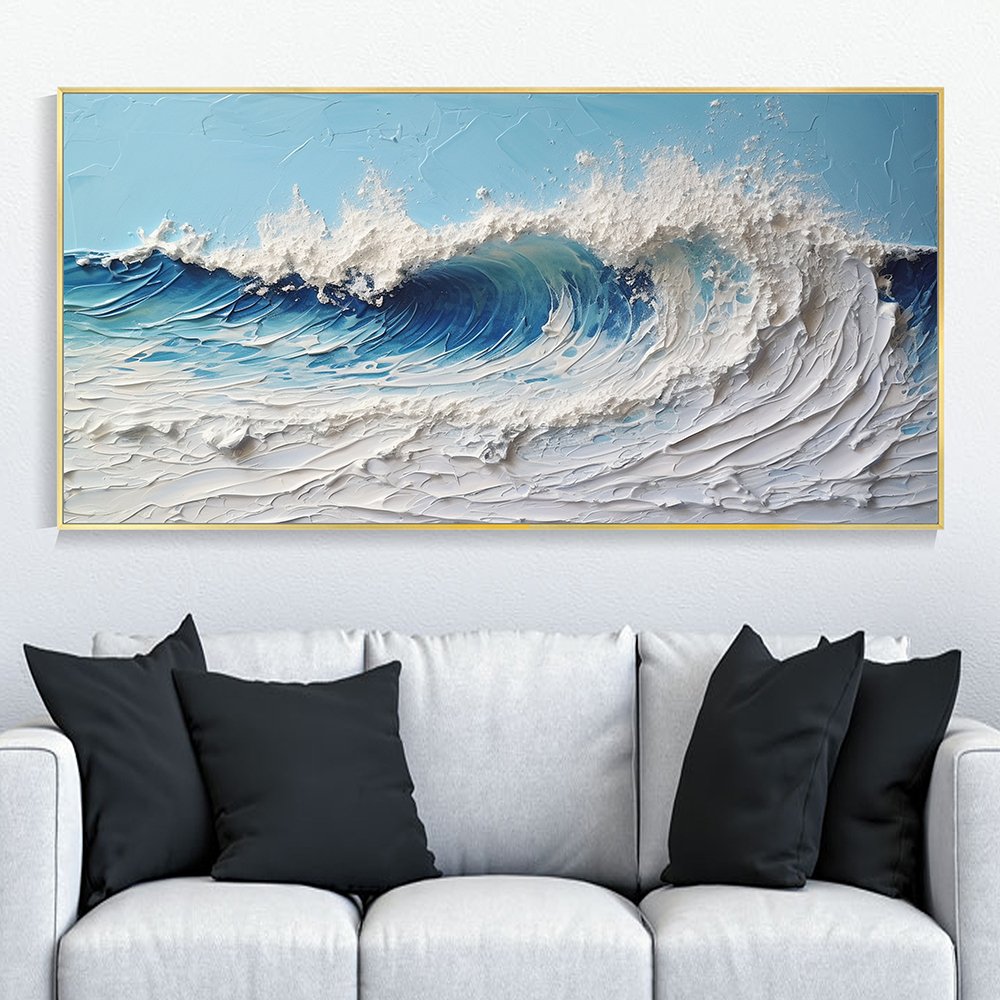 Crashing Waves - 96x48"