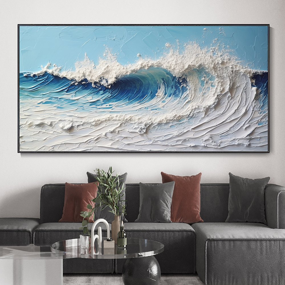 Crashing Waves - 96x48"