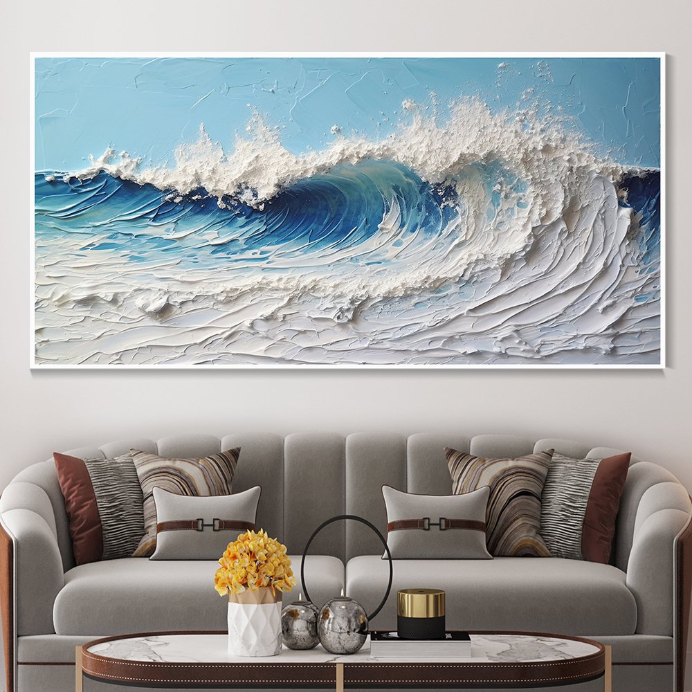 Crashing Waves - 96x48"